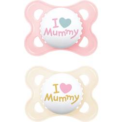 Mam original soother pink 2-6m 2pk