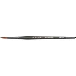 Raphael Synthetic Kolinsky Watercolor Short Handle Round Brush Size 3