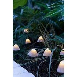 Groundlevel Mushroom LED Solar Garden Lights