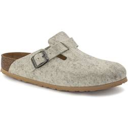 Birkenstock Boston Wool Felt - Eggshell