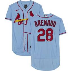 Fanatics Authentic Nolan Arenado St. Louis Cardinals Autographed Light Blue Nike Jersey