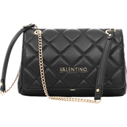 Valentino Ocarina Flap Quilted Bag - Black