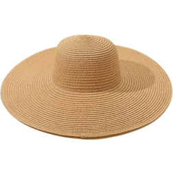 Shein Women's 1 piece straw hat with bohemian for summer