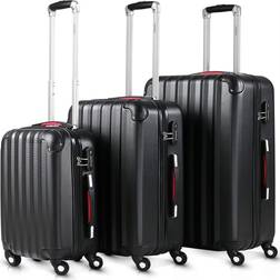 Monzana Baseline Set of 3 Black