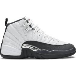 Nike Air Jordan 12 Retro GS - White/Gym Red/Dark Grey