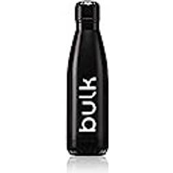 Bulk Insulated Stainless Steel Water Bottle, Jet Black, 500 ml
