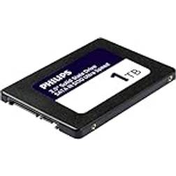 Philips intern SSD 2,5” SATA III 1 TB S130 Ultra Speed, läshastighet upp till 550 MB/s