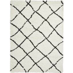 Think Rugs Scandi Berber Black, White 120x170cm