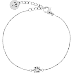 Edblad Leonore Bracelet - Silver/Transparent