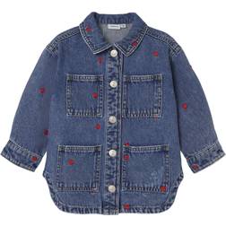 Name It Baby's Mini Jeans Jacket - Medium Blue Denim