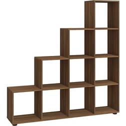 vidaXL Staircase Brown Oak Bogreol 142cm