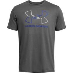 Under Armour Foundation Men's Short Sleeve T-shirt - Castlerock/Royal/Steel