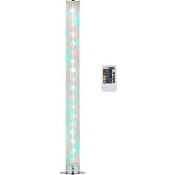 Homcom Rgb Clear Floor Lamp 100.6cm