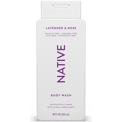 Native Body Wash Lavender & Rose 532ml