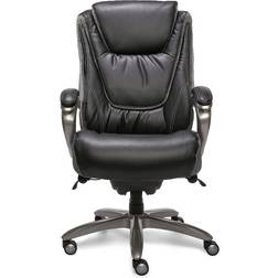 Serta Big & Ergonomic Executive Black/Gray Office Chair 48"