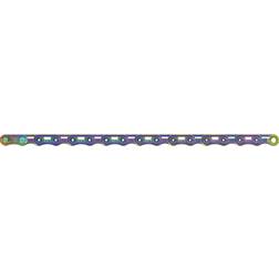 Sram Chain Chain Red E1 Flattop W/Powerlock Rainbow