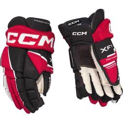 CCM Hockeyhandskar Tacks XF Sr Black/Red/White