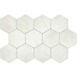 Hill Ceramic Hexagon Klinker Calm Beige Matt 14x16 cm