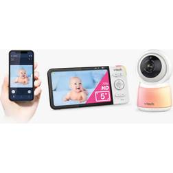 Vtech RM5755HD 5 inch Smart Wi-Fi 1080p Video Baby Monitor