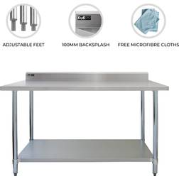 Kukoo Commercial Stainless Steel Catering Table