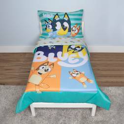 Bluey 4 Piece Toddler Bedding Set