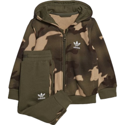 adidas Baby Camo Hooded Sweater Set - Magic Beige/Multicolor