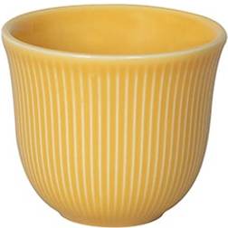Loveramics Embossed Tasting Yellow Espressokopp 8cl