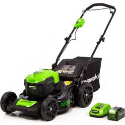 Greenworks Tools 2516302 (1x4.0Ah) Battery Powered Mower