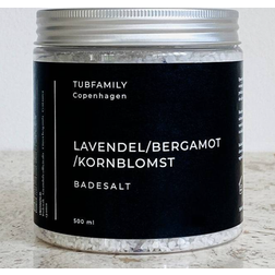 Tubfamily Luksus epsom badesalt - Lavendel, Bergamot og Kornblomst 250g