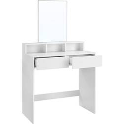 Songmics Vasagle White Sminkbord 40x80cm