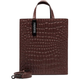 Liebeskind Kroko Paper Bag Tote M - Mocha