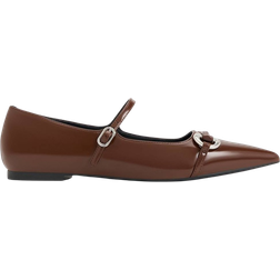 Charles & Keith Mary Janes - Dark Brown