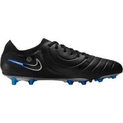 NIKE Tiempo Legend 10 Pro AG - Black/Hyper Royal/Chrome