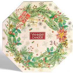 Yankee Candle Advent Calendar 2020 Wreath Multicolor Scented Candle 90g 24pcs