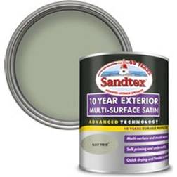 Sandtex 10 Year Multi Surface Satin Paint Bay Green