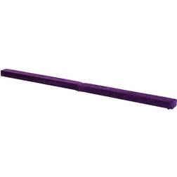 Homcom Balance Beam Trainer Fold Performance Gymnastics Suede 2.4M