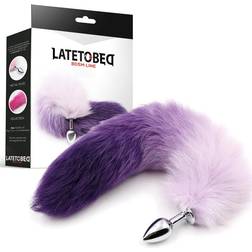 LateToBed Fox Tail Butt Plug S