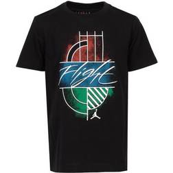 Nike Junior Jordan MJ's Playground Short Sleeve T-shirt - Red/Black (95D125-023)