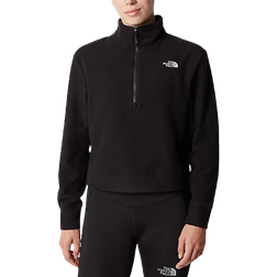 The North Face Women's 100 Glacier Half-zip Fleece - Tnf Black