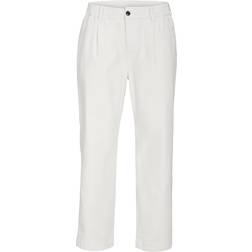 Jack & Jones Karl Lawrence Loose Fit Chino Pants - White/Cloud Dancer