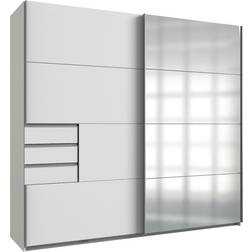 WIMEX Saigon White,Abs.Mirror Wardrobe 225x210cm