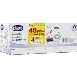 Chicco Protective Dads for Nipples 120-piece‎ Bianco