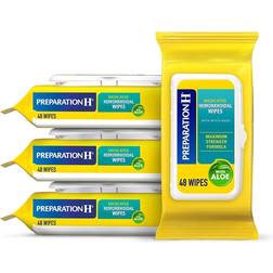 Preparation H Medicated Wipes with Witch Hazel 4-pack