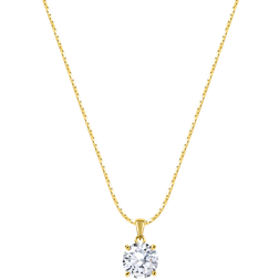 Jacques Lemans Necklace - Gold/Topaz