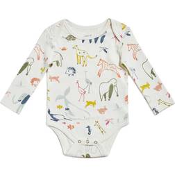 Pehr Organic Cotton Lap Shoulder One-Piece- Into the Wild