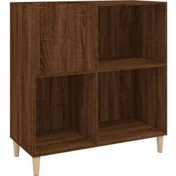 vidaXL Engineered Wood Brown Oak Opbevaringsskab 84.5x89cm