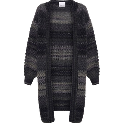 Noella Gio Knit Cardigan - Black Mix