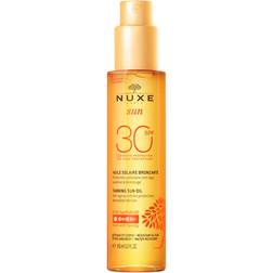 Nuxe Sun Tanning Oil High Protection SPF30
