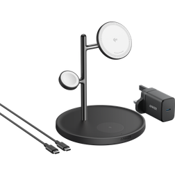 Anker MagGo Wireless Charging Station 3-in-1 Stand Black