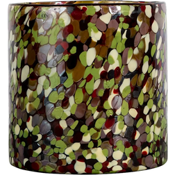Byon Calore M Lime/Black Värmeljuslykta 15cm
